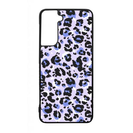 Purple Leopard Wild Beauty Csajos Allat mintas Samsung Galaxy S23 tok