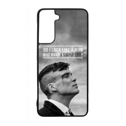 Tommy Shelby simple life idezet peaky blinders Samsung Galaxy S23 tok