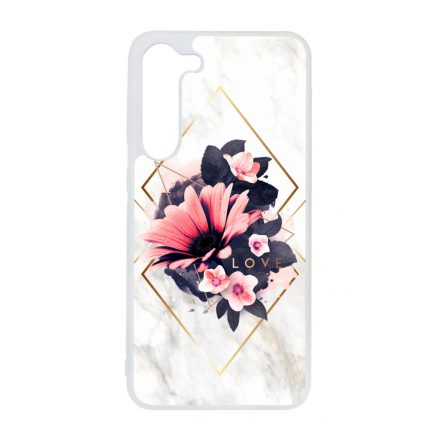 Marble Love marvany mintas viragos Samsung Galaxy S23 Plus tok