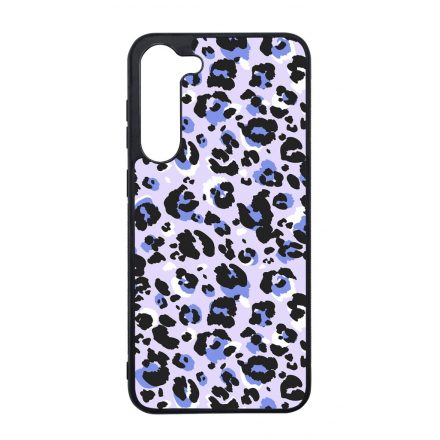 Purple Leopard Wild Beauty Csajos Allat mintas Samsung Galaxy S23 Plus tok