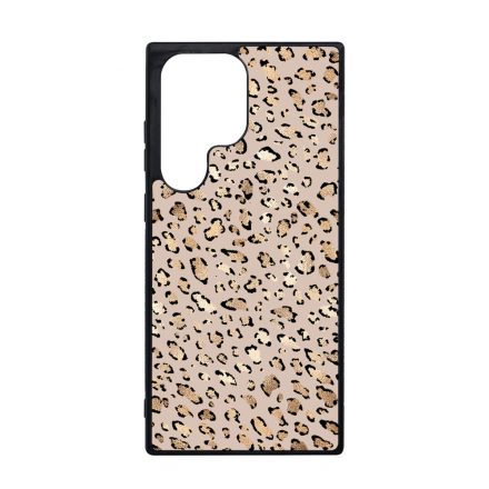 Rose Gold Leopard Wild Beauty Csajos Samsung Galaxy S24 Ultra tok