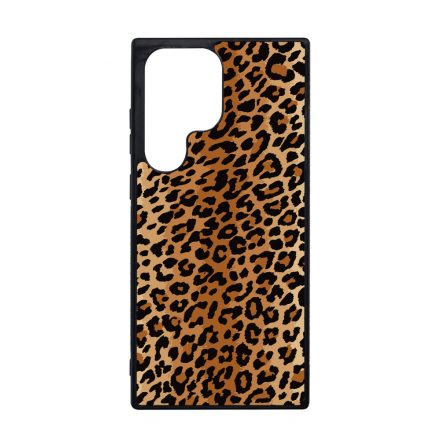 Leopard Wild Beauty Csajos Allat mintas Samsung Galaxy S24 Ultra tok