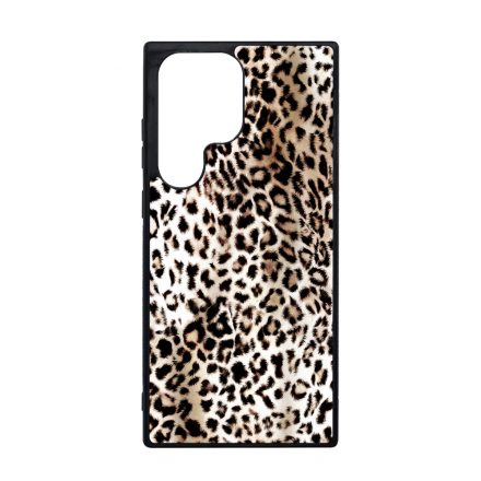 Leopard Wild Beauty Csajos Allat mintas Samsung Galaxy S24 Ultra tok