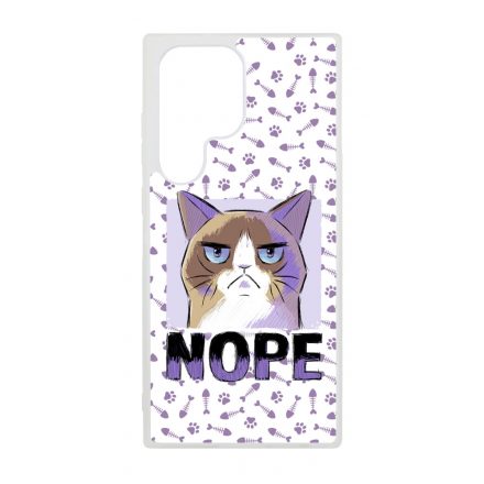 NOPE Cat Antisocial Samsung Galaxy S24 Ultra tok