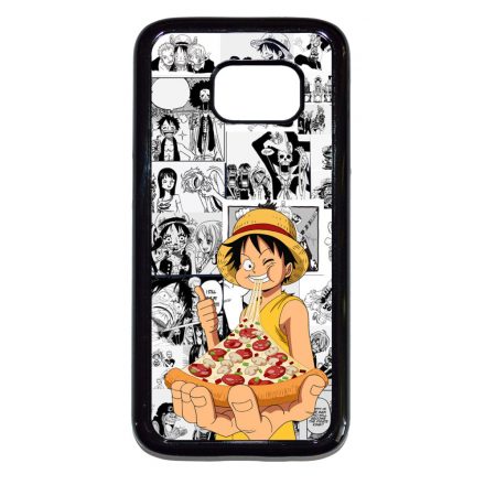 Monkey D Luffy Pizza - One Piece Samsung Galaxy S7 tok