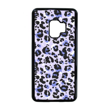 Purple Leopard Wild Beauty Csajos Allat mintas Samsung Galaxy S9 tok