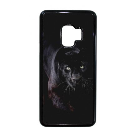 Black Panther Fekete Parduc Wild Beauty Csajos Samsung Galaxy S9 tok