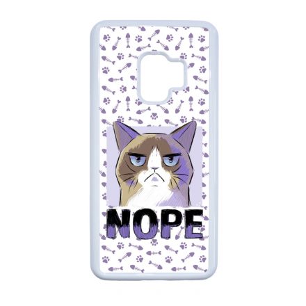 NOPE Cat Antisocial Samsung Galaxy S9 tok