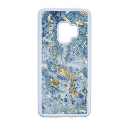 Blue Gold marvanyos marvany mintas Samsung Galaxy S9 tok