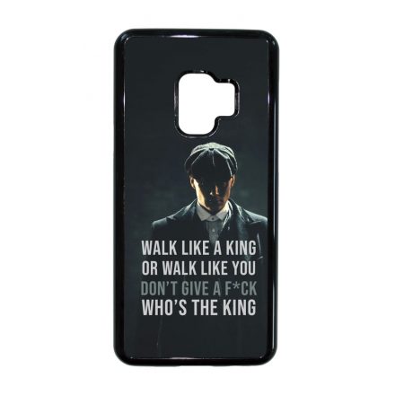 Tommy Shelby King idezet peaky blinders Samsung Galaxy S9 tok