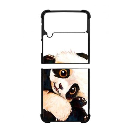 panda pandás Samsung Galaxy Z Flip 3 5G tok