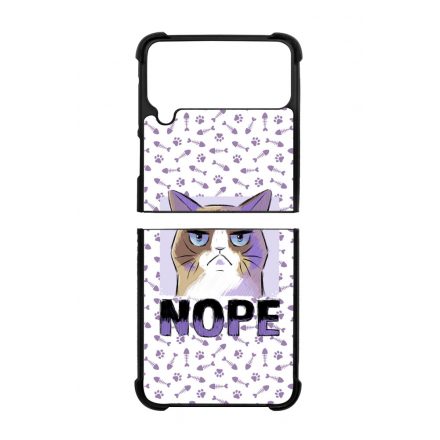 NOPE Cat Antisocial Samsung Galaxy Z Flip 3 5G tok