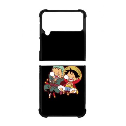 Luffy and Zoro Sleep - One Piece Samsung Galaxy Z Flip 3 5G tok