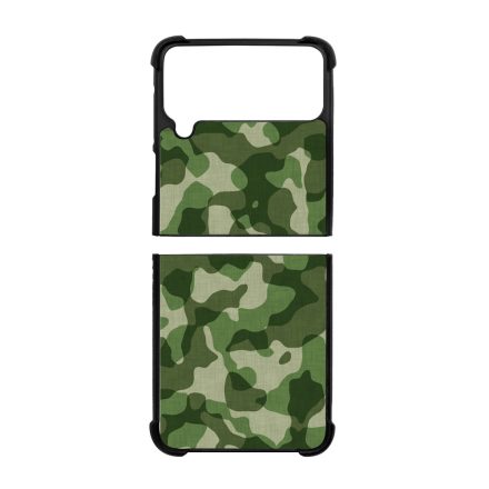 terepszin camouflage kamuflázs Samsung Galaxy Z Flip 4 5G tok