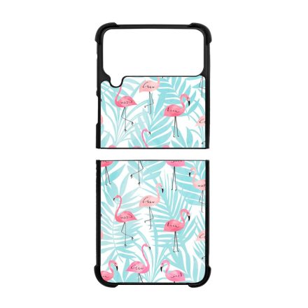 Flamingo Pálmafa nyár Samsung Galaxy Z Flip 4 5G tok