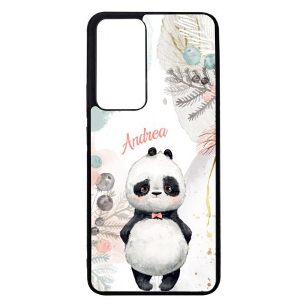 Édes kis Panda - Téli mintás Xiaomi 12T / 12T Pro tok