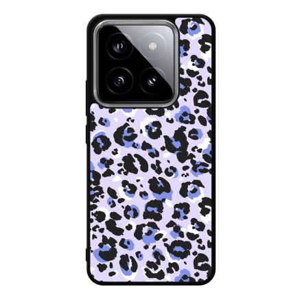 Purple Leopard Wild Beauty Csajos Allat mintas Xiaomi Mi 14 Ultra tok