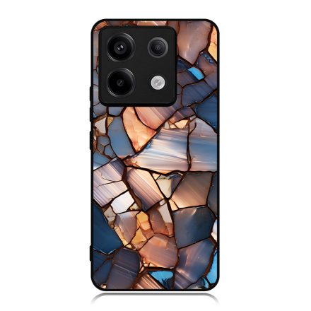 Elegáns kék mozaik Art Xiaomi tok