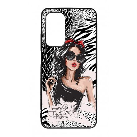 Fashion Show Girl Wild Beauty Csajos Allat mintas Xiaomi Mi 10T 5G / Mi 10T Pro 5G tok