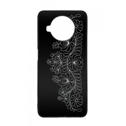 Elegant Matyó - Black magyar mintás hungarian folk Xiaomi Mi 10T Lite tok