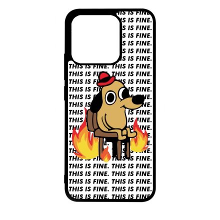 This is fine DOG kutyas meme Xiaomi Mi 14T tok