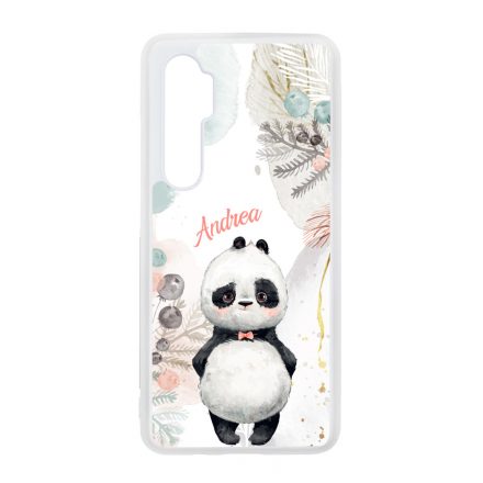 Édes kis Panda - Téli mintás Xiaomi Mi Note 10 Lite tok