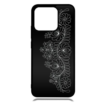 Elegant Matyó - Black magyar mintás hungarian folk Xiaomi Redmi 10A tok