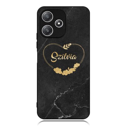 marble marvany mintas Heart szivecskes Xiaomi Redmi 12 5G tok