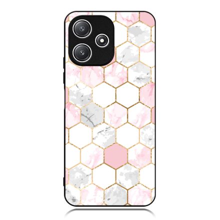 Geometric Rose Gold marvanyos marvany mintas Xiaomi Redmi 12 5G tok