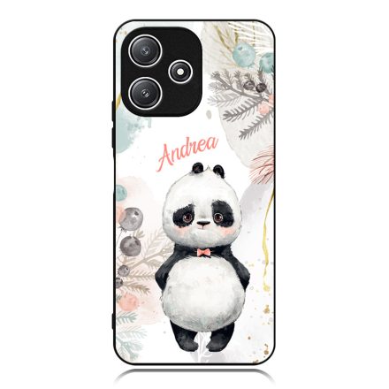 Édes kis Panda - Téli mintás Xiaomi Redmi 12 5G tok