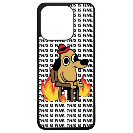 This is fine DOG kutyas meme Xiaomi Redmi 12C tok