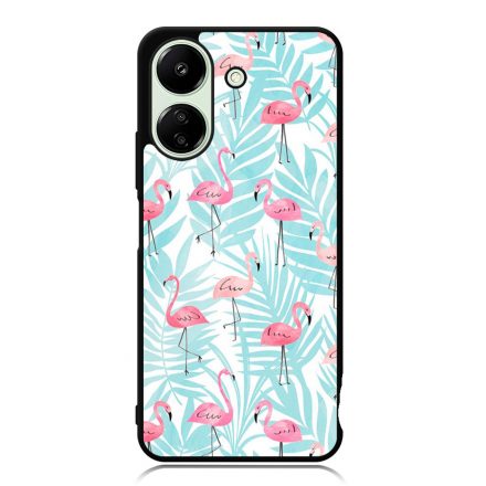 Flamingo Pálmafa nyár Xiaomi Redmi 13C 4G tok