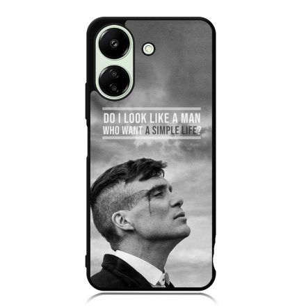 Tommy Shelby simple life idezet peaky blinders Xiaomi Redmi 13C 4G tok