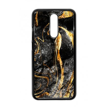 Luxury Golden Black marvanyos marvany mintas Xiaomi Redmi 8 tok