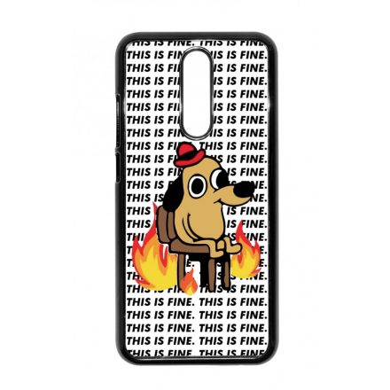 This is fine DOG kutyas meme Xiaomi Redmi 8 tok