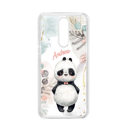 Édes kis Panda - Téli mintás Xiaomi Redmi 8 tok