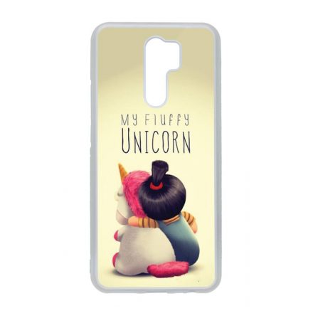 agnes unikornis gru my fluffy unicorn Xiaomi Redmi 9 átlátszó tok