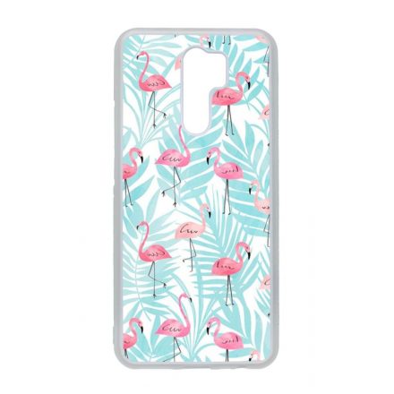 Flamingo Pálmafa nyár Xiaomi Redmi 9 átlátszó tok