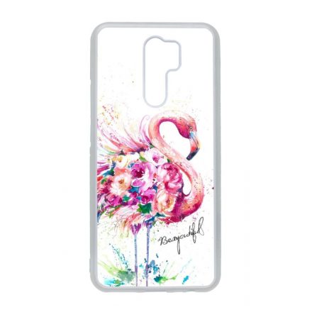 Álomszép Flamingo tropical summer nyári Xiaomi Redmi 9 átlátszó tok