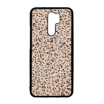 Rose Gold Leopard Wild Beauty Animal Fashion Csajos Allat mintas Xiaomi Redmi 9 tok