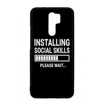 Installing social skills Antisocial Antiszocialis Meno Trendi Xiaomi Redmi 9 tok