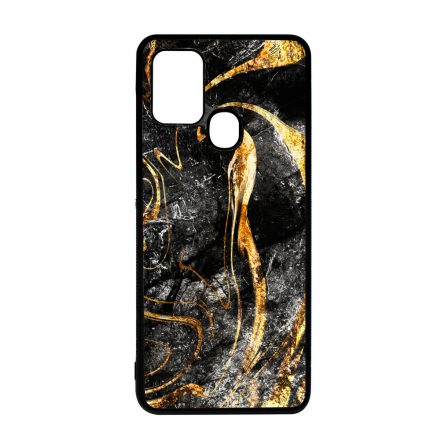 Luxury Golden Black marvanyos marvany mintas Xiaomi Redmi 9C tok