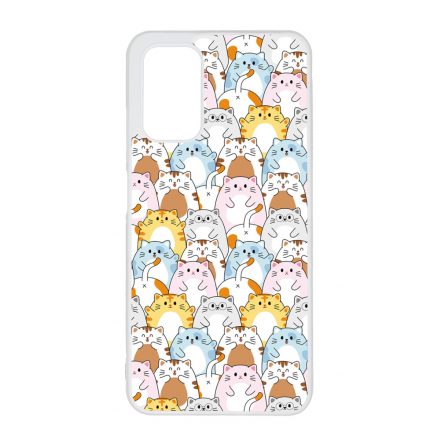 Tündéri Kawaii cica mintás Xiaomi Redmi 9T tok