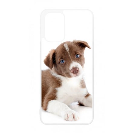 Édes Border Collie kölyök kutyus Xiaomi Redmi Note 10 tok