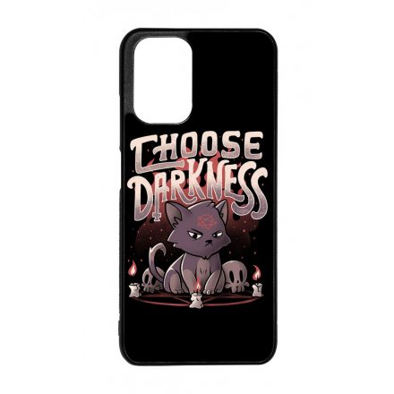 Choose darkness Antisocial Antiszocialis Meno Trendi Xiaomi Redmi Note 10 tok