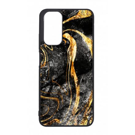 Luxury Golden Black marvanyos marvany mintas Xiaomi Redmi Note 11 tok