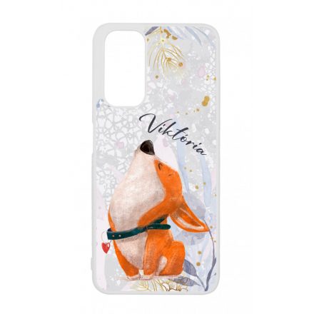 Cuki corgi kutyus - Téli mintás Xiaomi Redmi Note 11 tok