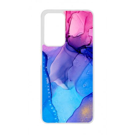 Blue Pink Gradient Ink kek rozsaszin marvanyos Xiaomi Redmi Note 11 Pro Plus tok