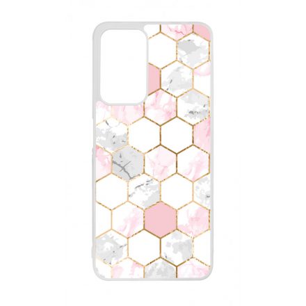 Geometric Rose Gold marvanyos marvany mintas Xiaomi Redmi Note 11 Pro Plus tok