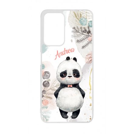 Édes kis Panda - Téli mintás Xiaomi Redmi Note 11 Pro Plus tok